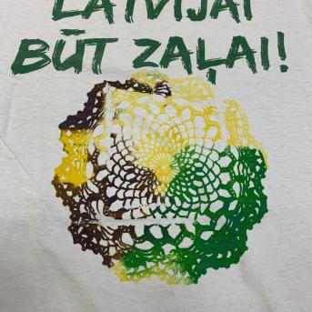 Kreklu apgleznošanas nodarbība - 