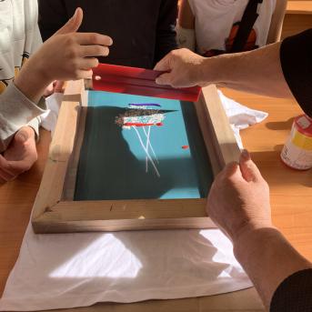 Kreklu apgleznošanas nodarbība - 