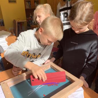 Kreklu apgleznošanas nodarbība - 