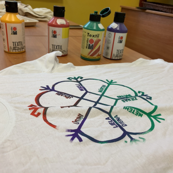 Kreklu apgleznošanas nodarbība - 