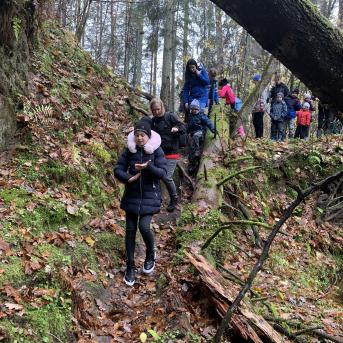 Projekts Ejam, iepazīstam, darām! Lojas krastu pārgājiens - 