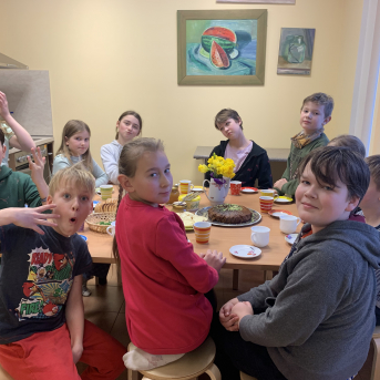 Klūdziņu pīšanas nodarbība - 