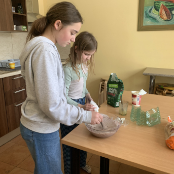 Klūdziņu pīšanas nodarbība - 