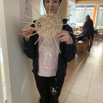 Klūdziņu pīšanas nodarbība - 