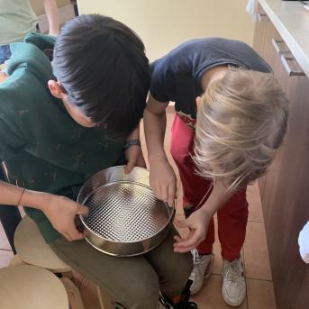 Klūdziņu pīšanas nodarbība - 