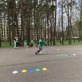 Zaļais starts Kauguros - 