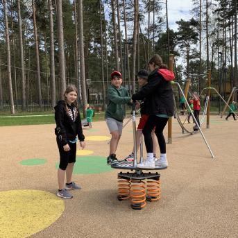 Zaļais starts Kauguros - 