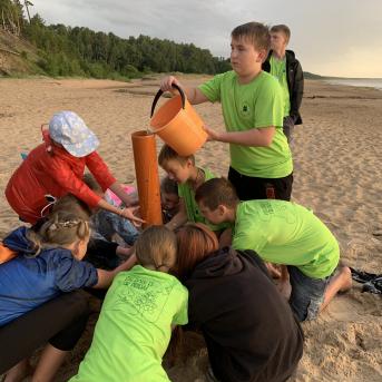 Mazpulku nometne Sējā - 