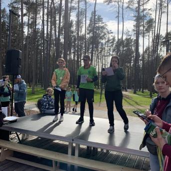 Zaļais starts Kauguros - 