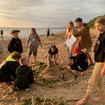 Mazpulku nometne Sējā - 