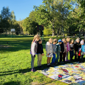Policija Sējas skolā - 