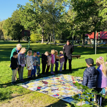 Policija Sējas skolā - 