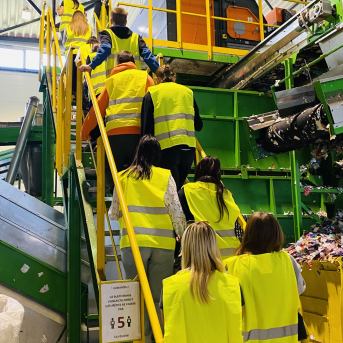 Mācību ekskursija uz Depozīta punktu un Daugavas muzeju - 