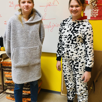 Pidžamu un čību diena Sējas skolā - 