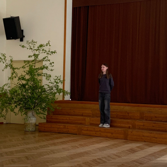 Svešvalodu konkurss Sniegpulkstenīte Vangažos - 