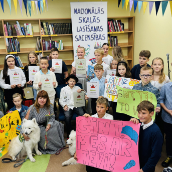 Skaļās lasīšanas sacensība - 