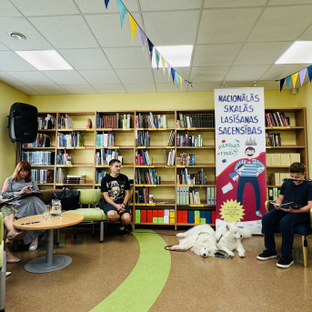 Skaļās lasīšanas sacensība - 