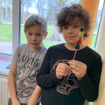 Siltumnīca un saldie kraukšķi - 