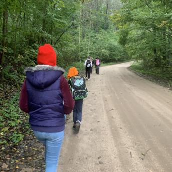 Pārgājiens uz Zvirgzdkalniem - 