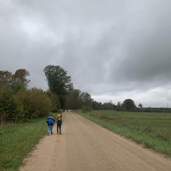 Pārgājiens uz Zvirgzdkalniem - 