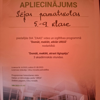 Mācību ekskursija uz Cēsu pusi - 