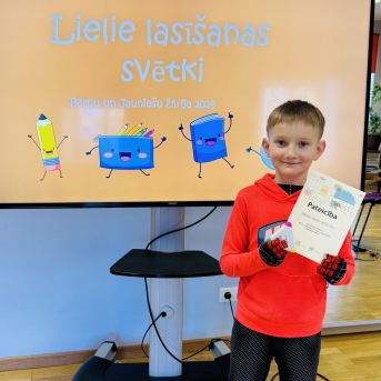 Lielie lasīšanas svētki Sējas skolā - 