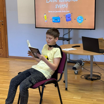 Lielie lasīšanas svētki Sējas skolā - 