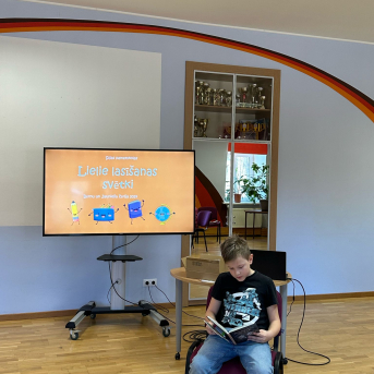 Lielie lasīšanas svētki Sējas skolā - 