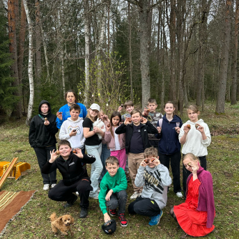 Lieldienas Sējas skolā - 