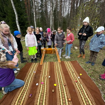 Lieldienas Sējas skolā - 