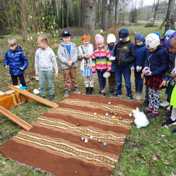 Lieldienas Sējas skolā - 