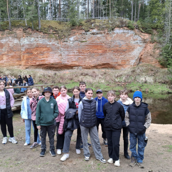 Mācību ekskursija uz Rūjienu un Mazsalacu - 