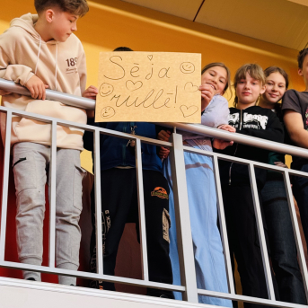 Sporto visa klase 2.klašu sacensības stafetēs - 