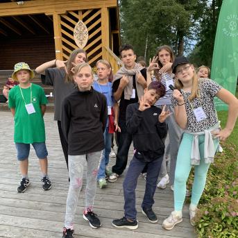 Vislatvijas mazpulku nometne Rugājos - 