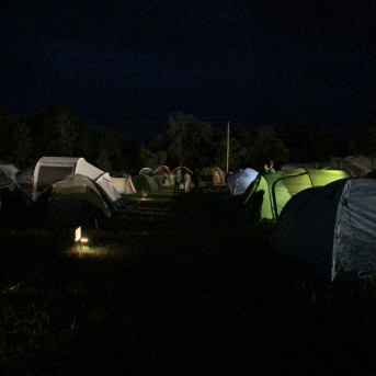 Vislatvijas mazpulku nometne Rugājos - 