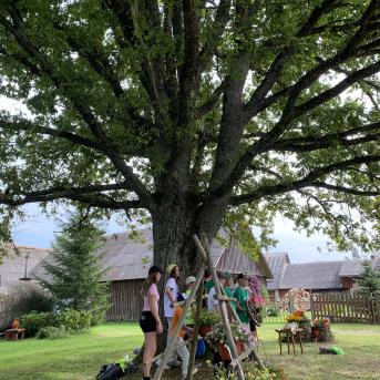 Vislatvijas mazpulku nometne Rugājos - 