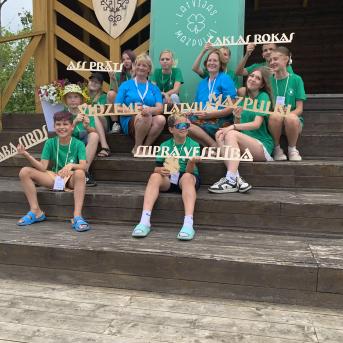 Vislatvijas mazpulku nometne Rugājos - 