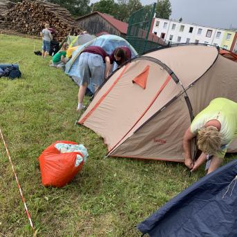 Vislatvijas mazpulku nometne Rugājos - 