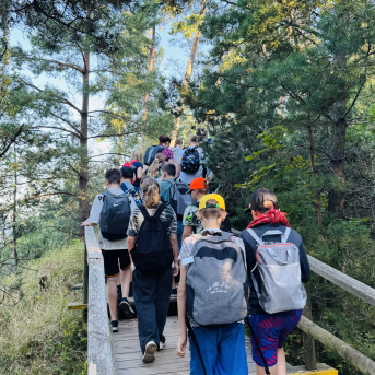 Sējas pamatskolas rudens pārgājiens - 