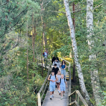 Sējas pamatskolas rudens pārgājiens - 