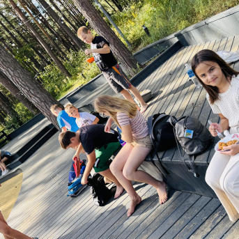 Sējas pamatskolas rudens pārgājiens - 