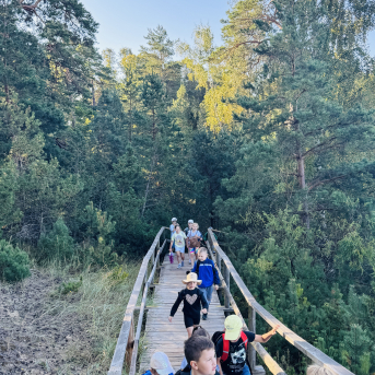 Sējas pamatskolas rudens pārgājiens - 