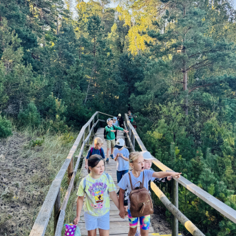 Sējas pamatskolas rudens pārgājiens - 