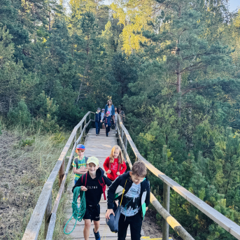 Sējas pamatskolas rudens pārgājiens - 
