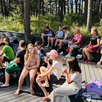 Sējas pamatskolas rudens pārgājiens - 