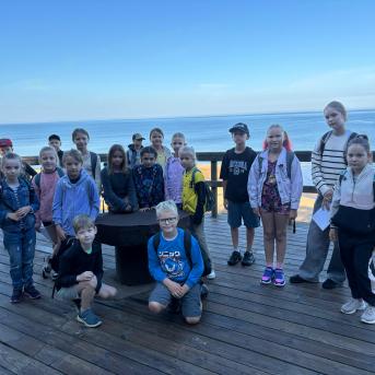 Sējas pamatskolas rudens pārgājiens - 