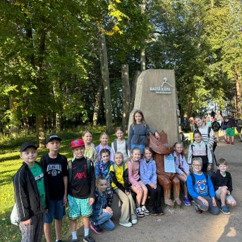 Sējas pamatskolas rudens pārgājiens - 