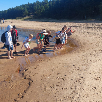Sējas pamatskolas rudens pārgājiens - 