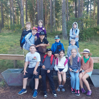 Sējas pamatskolas rudens pārgājiens - 