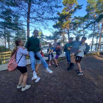 Sējas pamatskolas rudens pārgājiens - 